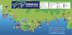 Honolulu Marathon Course Map